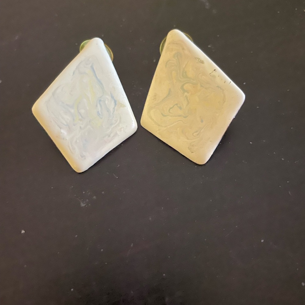 2 for $10 triangle shape stud earrings